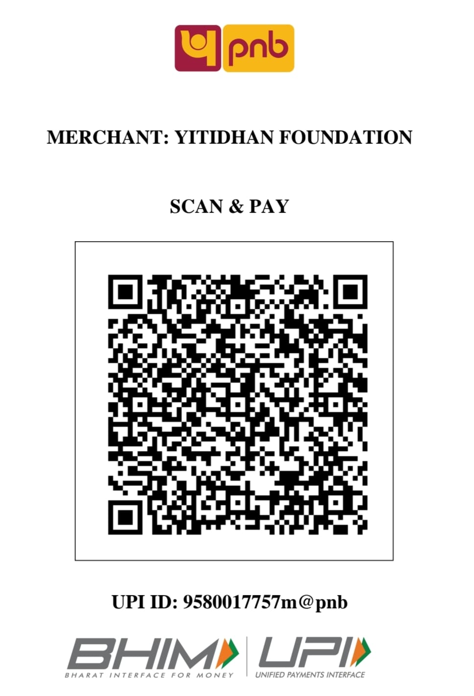 Payment QR Code